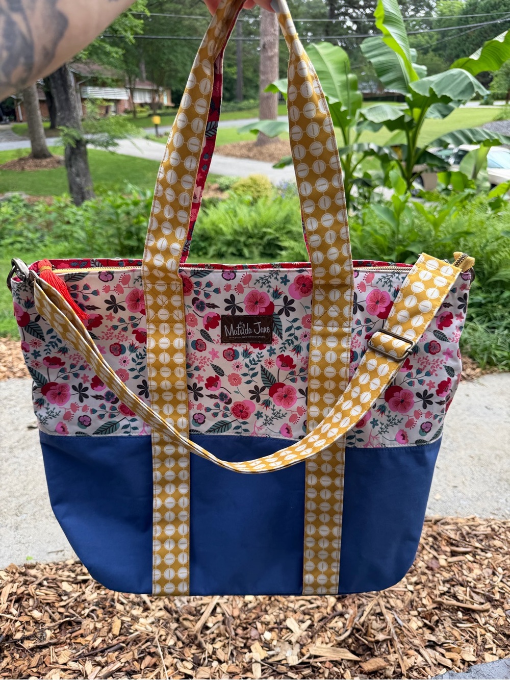 Matilda Jane Going Somewhere Weekender Tote Overnight Travel Bag